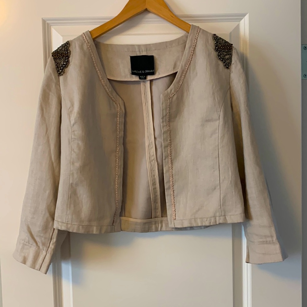 Harlow & Graham - 100% Linen Cardigan, size S